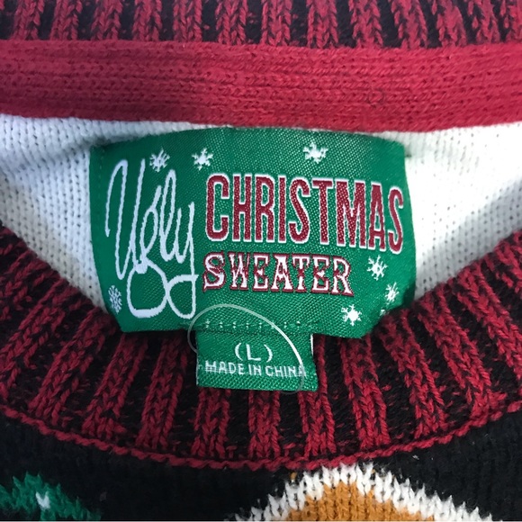 Ugly Christmas Gingerbread Man Oh Snap Christmas Sweater - Picture 5 of 6